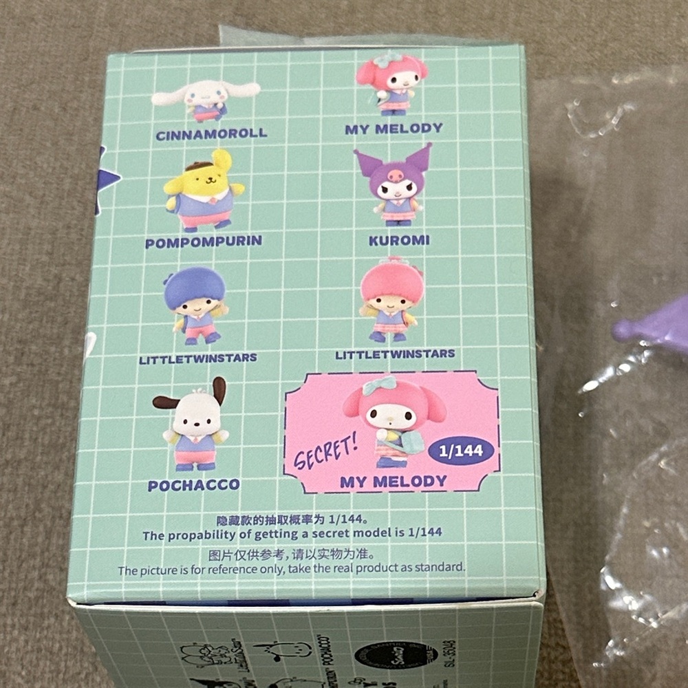 Brand New MINISO Hello Kitty and Friends Purple Sanrio Collectible Figure - Picture 5 of 5